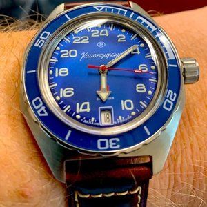 Russia Komandirskie 65-K Series 24-hour Dial